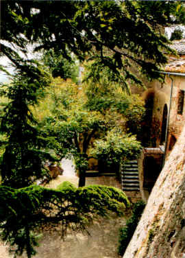 A garden of the Grancia