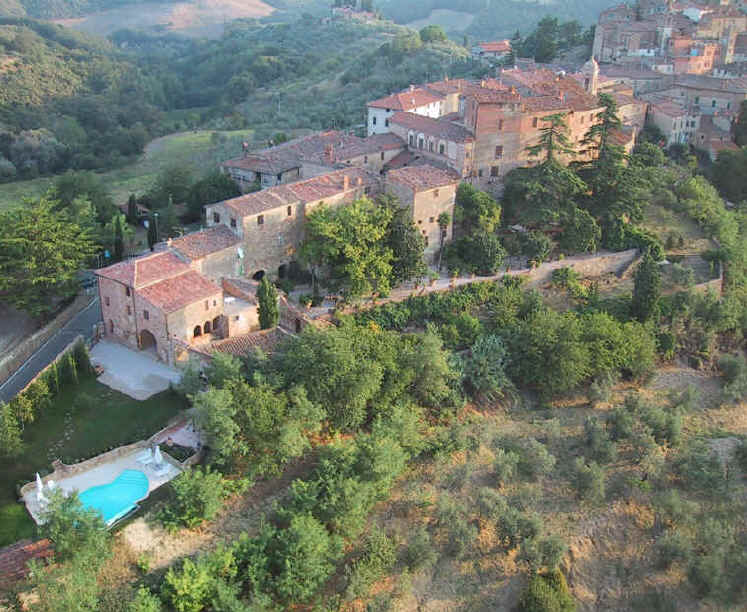 The Grancia from above